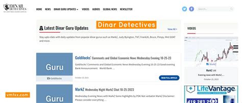 dinar detectives blog page.